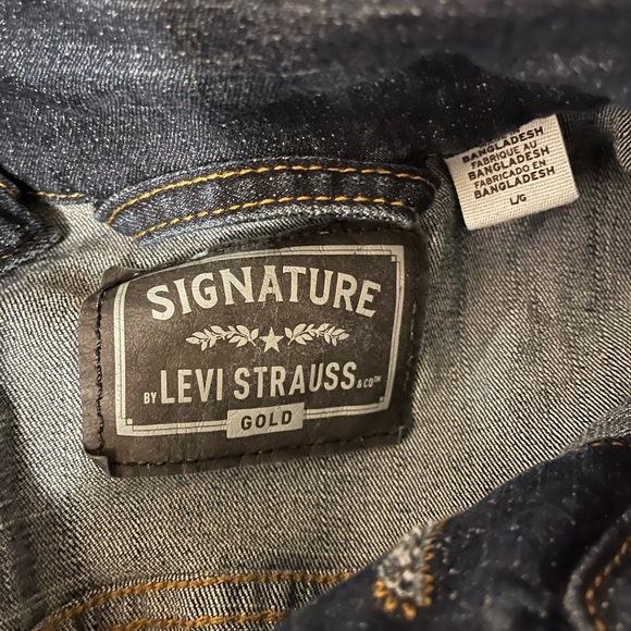 Levi’s Signature Gold Trucker Denim Jacket, size L - Picture 6 of 8